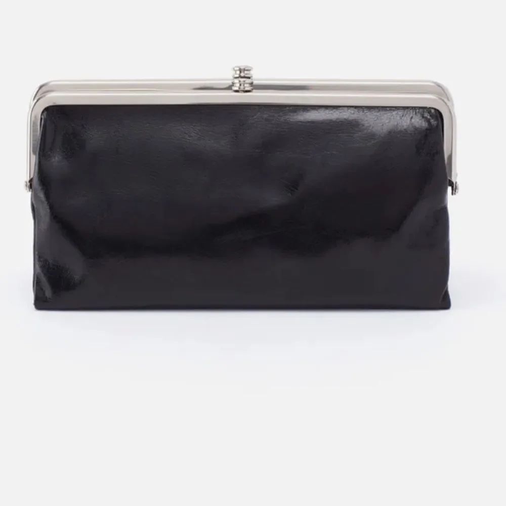 Hobo international Lauren plaque Leather Clutch